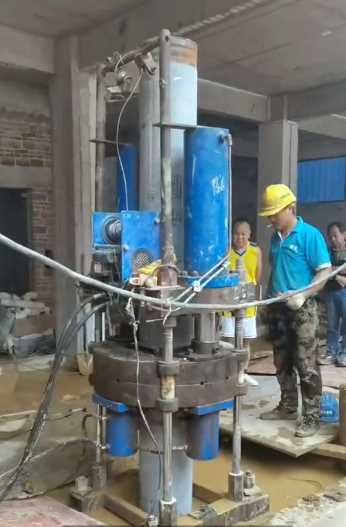 洛阳吉利区静压桩加固