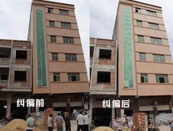 洛阳吉利区倾斜纠正
