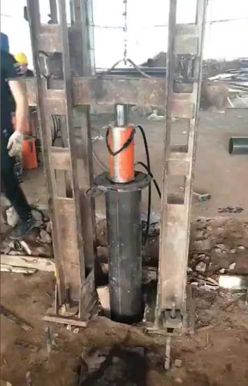 洛阳吉利区钢管桩加固