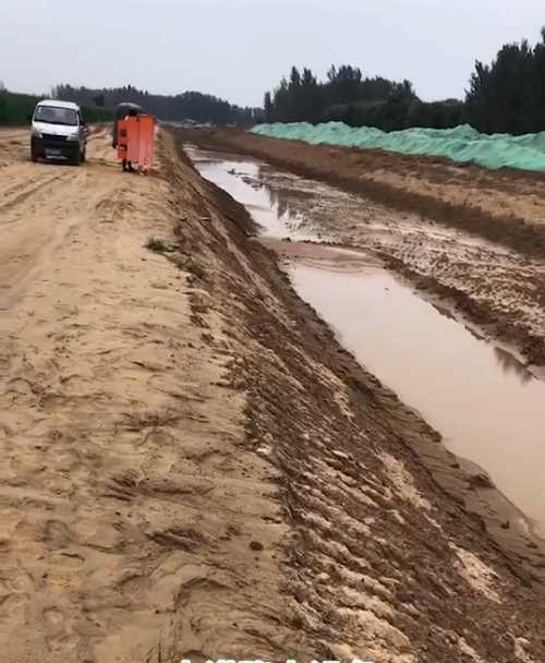 洛阳吉利区河道降水